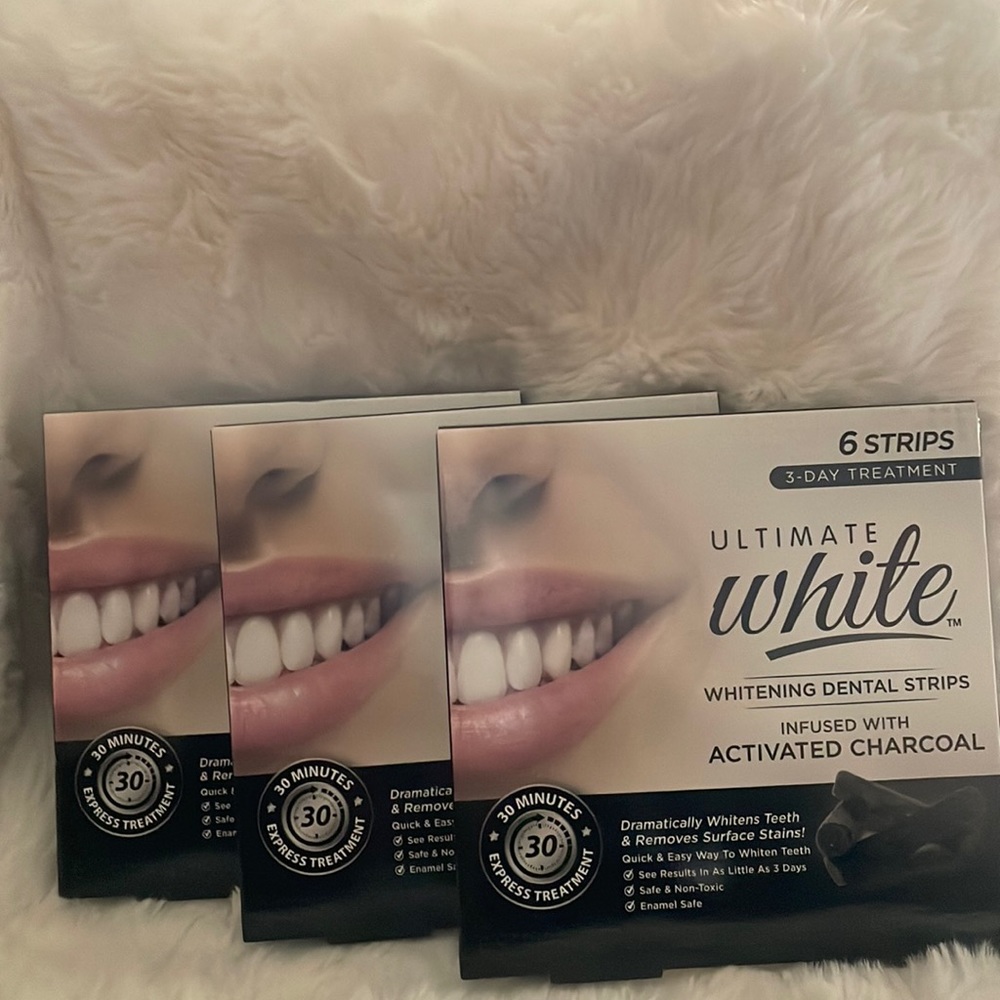 3-pack Ultimate White dental stripes